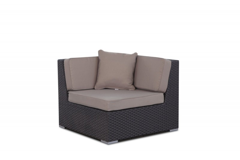 Gartenmöbel aus der Schweiz günstig kaufen - Panorama Lounge braun