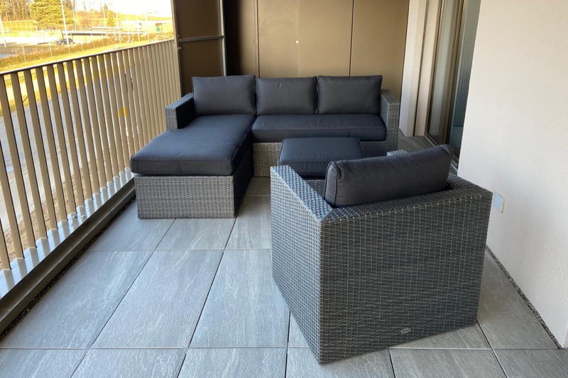 Kleine Rattan Lounge